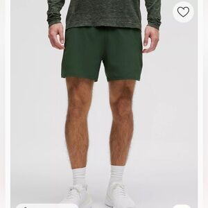 Men's dark green Lululemon Shorts L